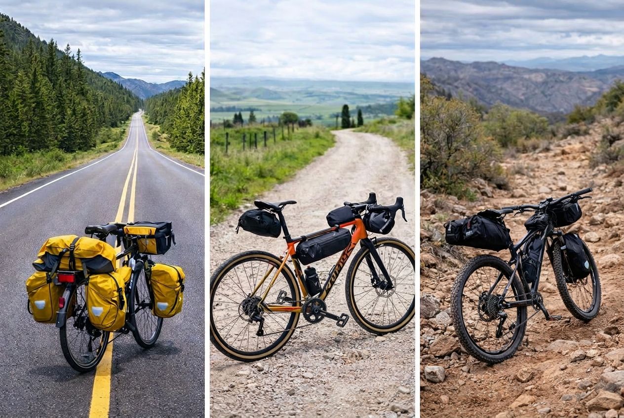 Bikes for asphalt, gravel and adventure